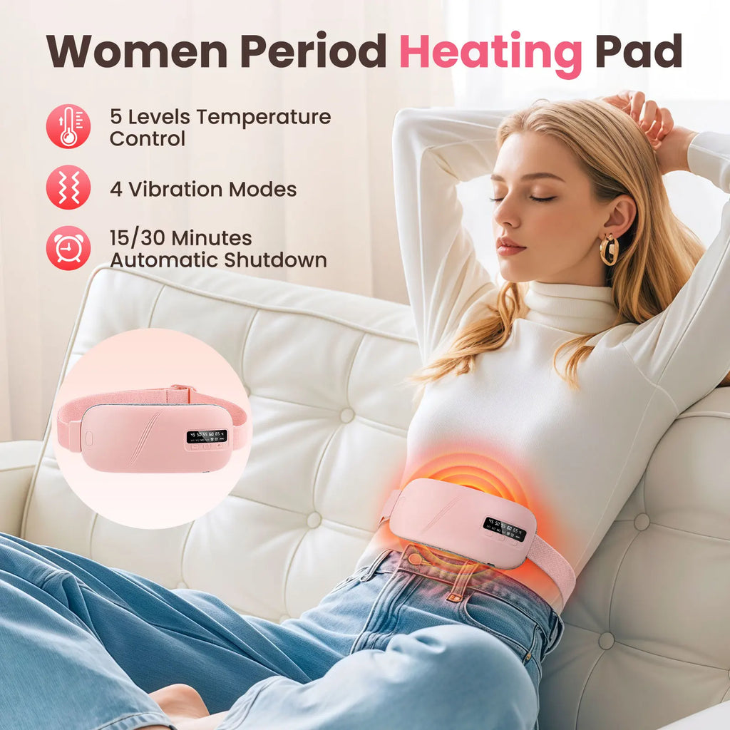 Menstrual Heating Pad with Massage