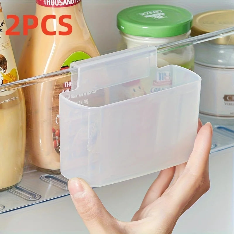 1/2PCS Refrigerator Side Door Storage Box