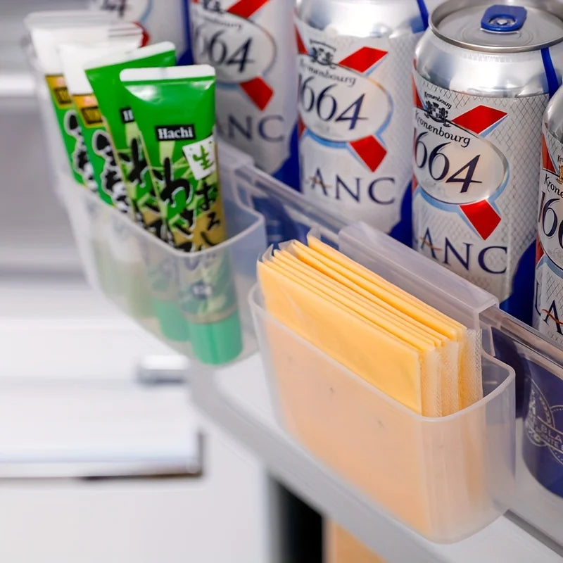 1/2PCS Refrigerator Side Door Storage Box